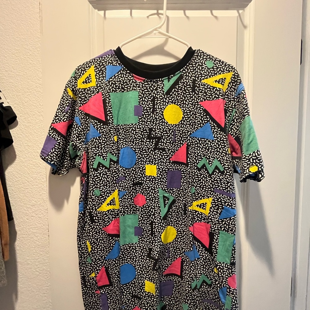 Colorful Geometric Pattern T-Shirt
